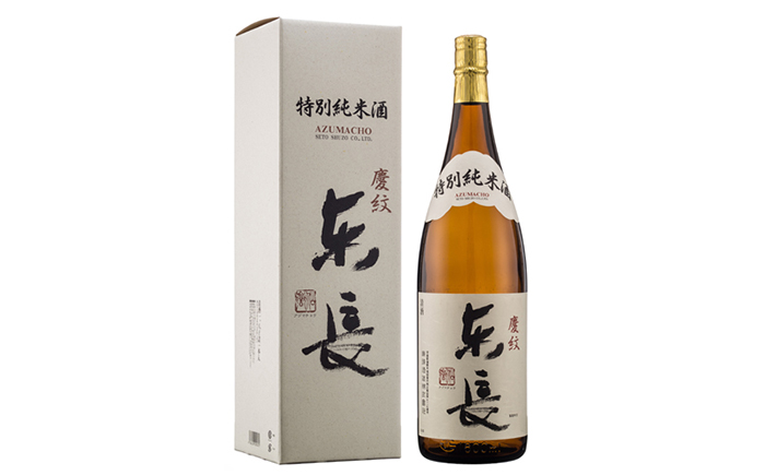 【全12回定期便】特別純米酒 慶紋東長 1.8L / 日本酒 / 佐賀県 / 瀬頭酒造株式会社 [41AIAD072]