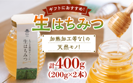 生はちみつ 400g ギフトセット / 蜂蜜 調味料 / 佐賀県 / 株式会社中村 [41AJCN002]