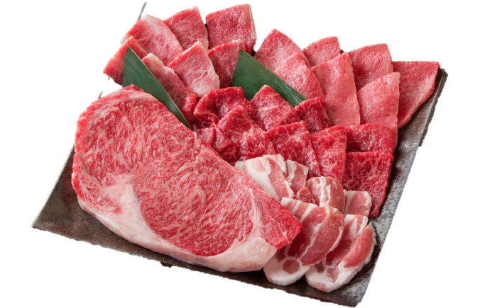 佐賀県産牛・豚 焼肉セット550g （5種） / BBQ / 佐賀県 / 一般社団法人龍乃 [41ANAC090]