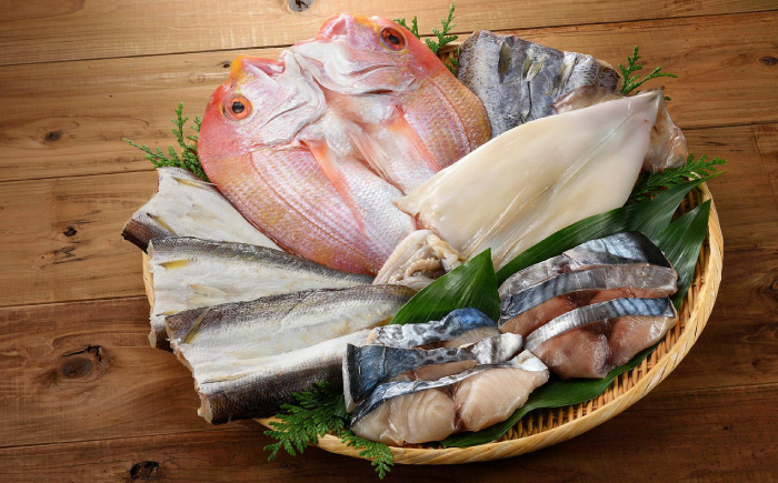 玄界灘の恵 干物8種盛りセット / 惣菜 / 佐賀県 / 丸福水産 [41AOCS009]