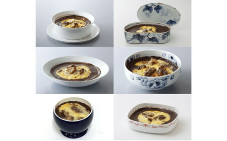 【有田焼】【全3回定期便】佐賀有田窯元6選×有田焼カレーうつわ付き / お皿 / 佐賀県 / 株式会社プレアデス [41APCG002]