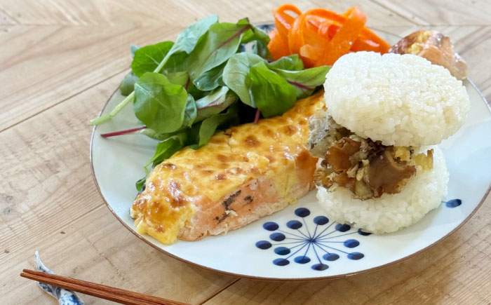 はなてん模様21cmプレート2点 副久製陶所 24to3 / 吉田焼 / 佐賀県 / 株式会社西富陶磁器 [41APCJ016]