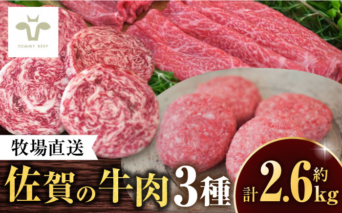 【ロマ佐賀】佐賀牛至福の切り落とし1kgとハンバーグ8個とミルフィーユロールステーキ8個 / 牛肉 / 佐賀県 / 有限会社佐賀セントラル牧場 [41ASAA117]