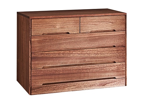 桐たんす 総桐タンス ヤマブキ4段BR：C167-007