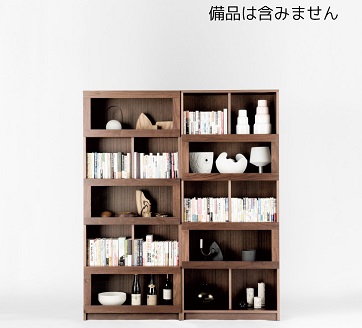 クォータ80キャビネット 3ドア WN【諸富家具】：C604-002