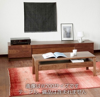 グロッセ180TVスタンド スリム WN【諸富家具】：C569-003