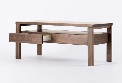 ヴィータ90コーヒーテーブル D50 WN【諸富家具】：C327-005