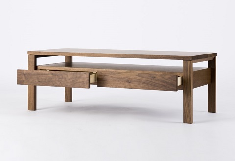 ヴィータ110コーヒーテーブル D50 WN【諸富家具】：C348-004