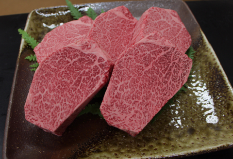 佐賀牛(A5ランクプレミアム) ヒレステーキ 200g×5枚：C117-006