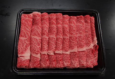 佐賀牛(A5ランクプレミアム) ローススライス 500g：B315-001