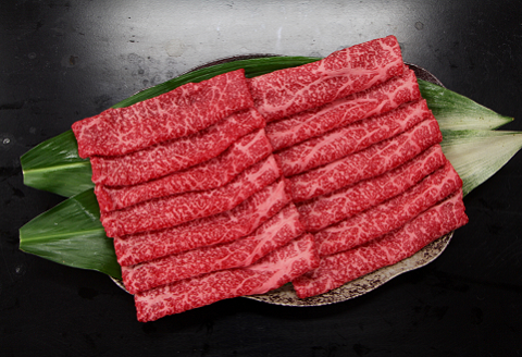 佐賀牛(A5ランクプレミアム) モモスライス 500g：B230-002