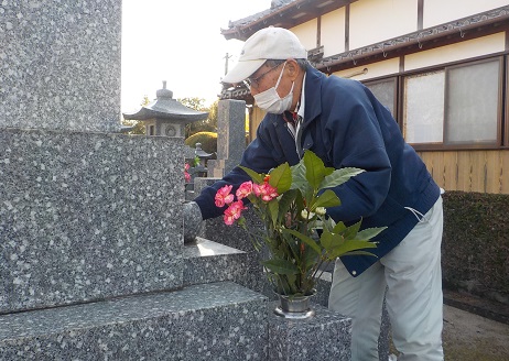 お墓の供養代行サービス：B110-034