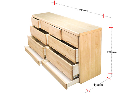 165-3箪笥 ヒノキ【諸富家具】：C250-021