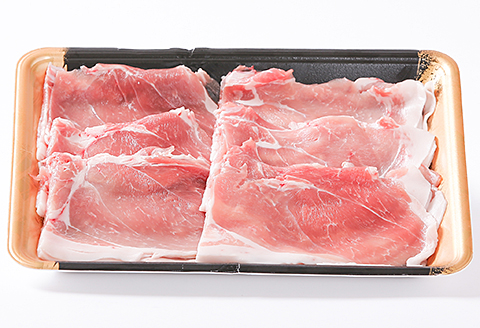 肥前さくらポーク ももスライス 2kg（500g×4）：B150-004