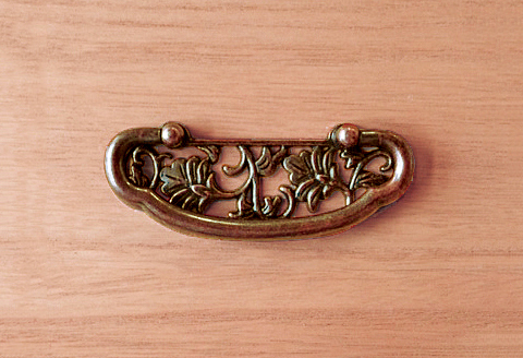 桐たんす 柿渋染め総桐タンス 5段：C197-002