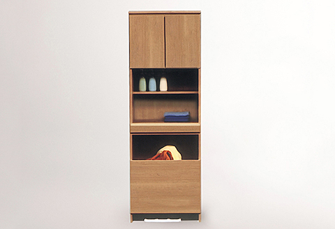 60幅ランドリー収納（NA）【諸富家具】：C139-009