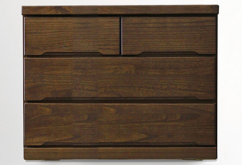 90-3LC収納家具（BR）【諸富家具】：C113-010