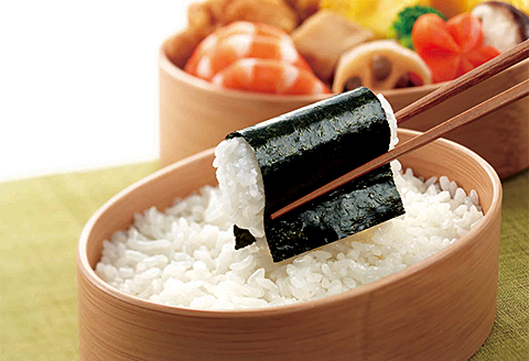 「梅の花」焼海苔・味附海苔9袋入 袋詰合せ：B140-091