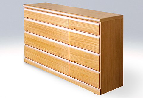 150LC無垢材使用チェスト蓮（NA）【諸富家具】：C193-005