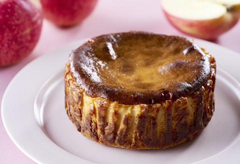 キャラメルりんごのバスクチーズケーキ：B110-008