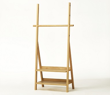 コルンピオ 80ワードローブ Oak【諸富家具】：C247-007