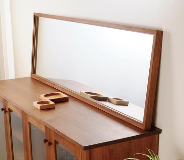 リーヴス 50×150ミラー Oak【諸富家具】：C197-008