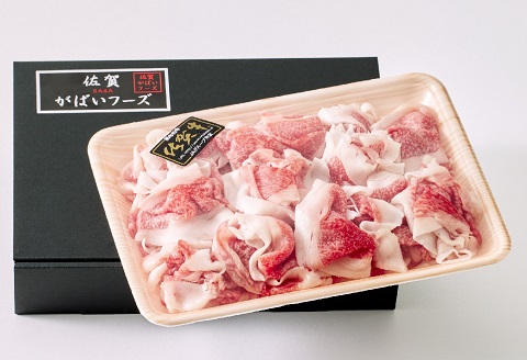 佐賀牛切り落とし500g：B120-013