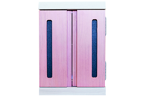 メモリアルボックス虹S（2枚戸）【諸富家具】：B455-003