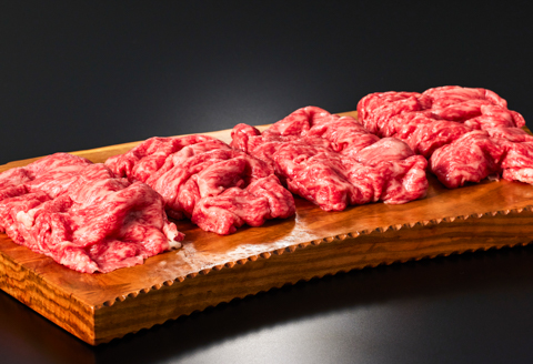 【定期便12回】佐賀牛 至福のきりおとし 1000g（250g×4P）：C250-030