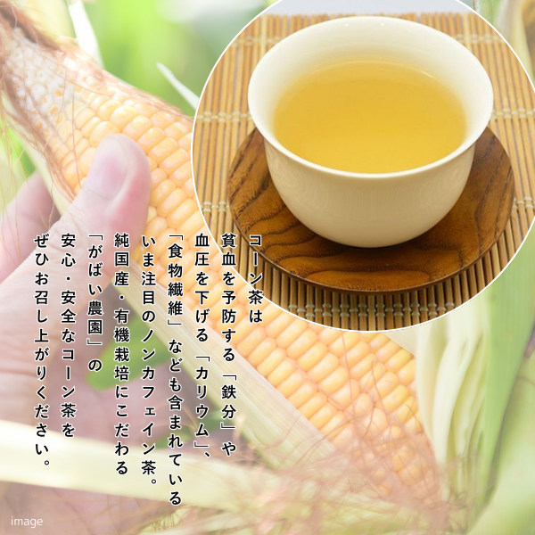 有機栽培 コーン茶：A095-017