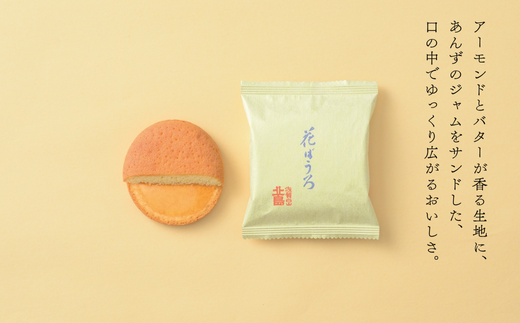 北島の花ぼうろ 10個入 お菓子 お土産 杏ジャム あんず 贈答用 はなぼうろ 菓子 スイーツ 北島 銘菓 焼き菓子 個包装 人気 九州 佐賀県 佐賀市：B100-051