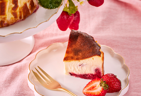 ダブルベリーのバスクチーズケーキ：B110-045