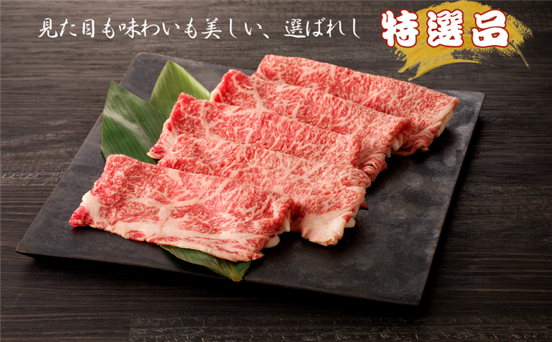 特選佐賀牛 ローススライス 300g：B185-012