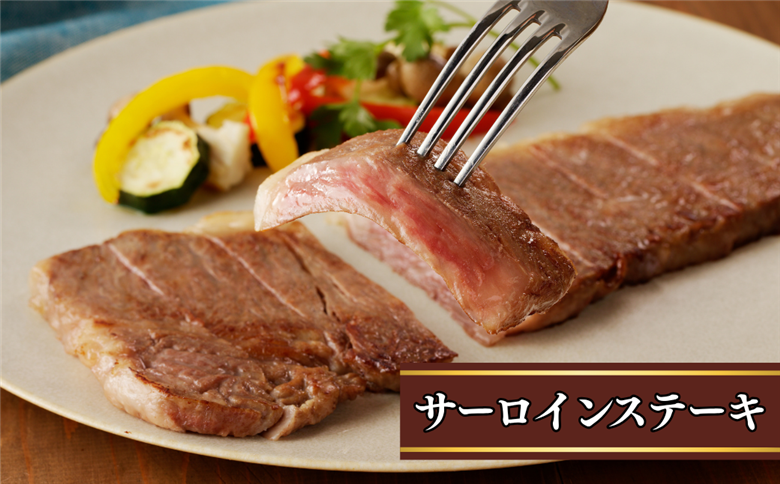 佐賀牛サーロインステーキ 400g・佐賀牛サーロインスライス 300g セット：B355-009