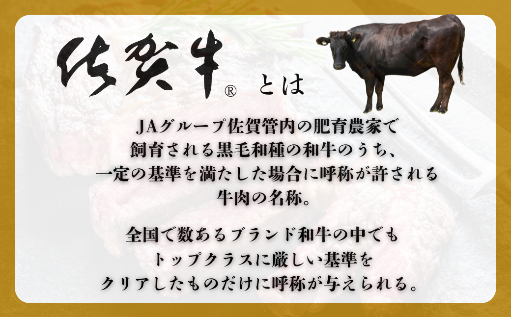 佐賀牛サーロインステーキ 200g×4枚：B420-006