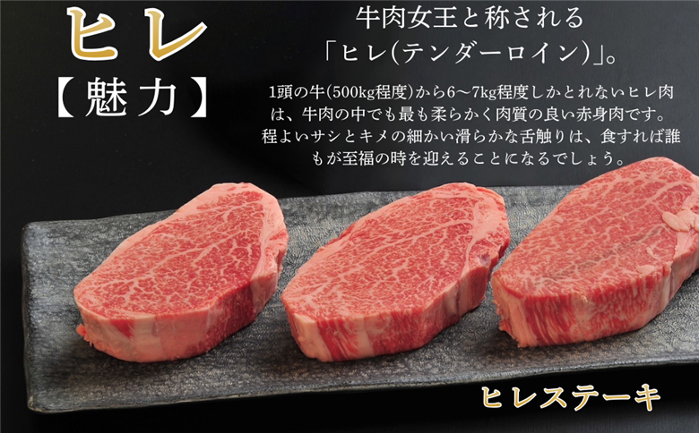 佐賀牛ヒレステーキ＆サイコロセット：B690-020