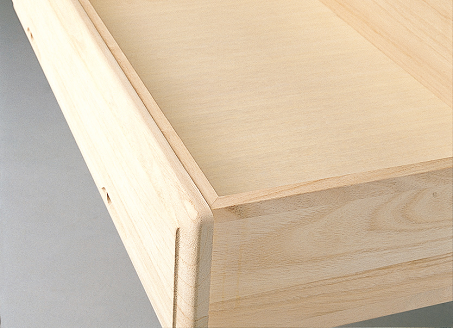 桐たんす 総桐クローゼット収納75幅3段 KC-75：C108-012