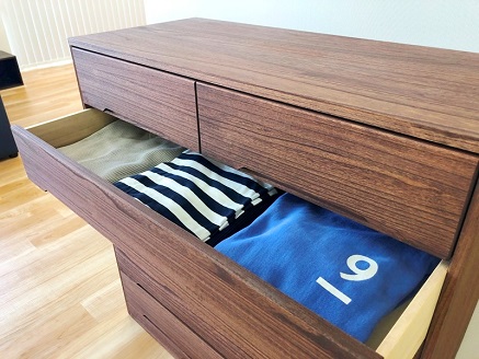 桐たんす 総桐タンス ヤマブキ4段BR：C167-007