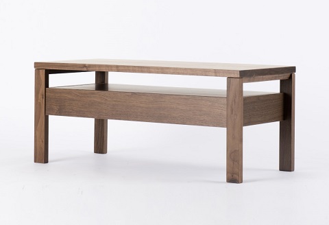 ヴィータ90コーヒーテーブル D40 WN【諸富家具】：C327-004