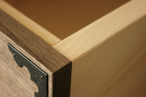 桐たんす 民芸タンス 牡丹6段：C411-001