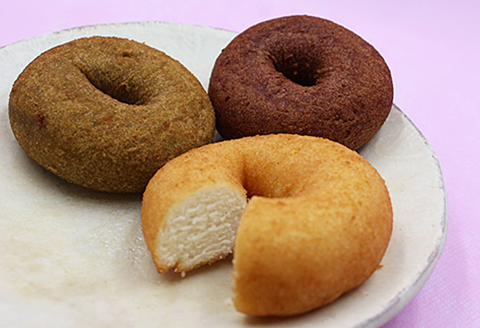 お魚を使ったドーナツとミンチコロッケ天たっぷり21袋セット：B150-034