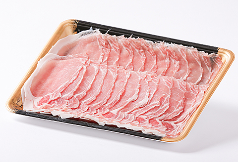 肥前さくらポーク ロースしゃぶしゃぶ用 2kg：B250-003