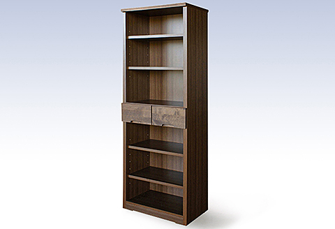 60書棚BR 無垢材を使用したチェスト【諸富家具】：C122-004