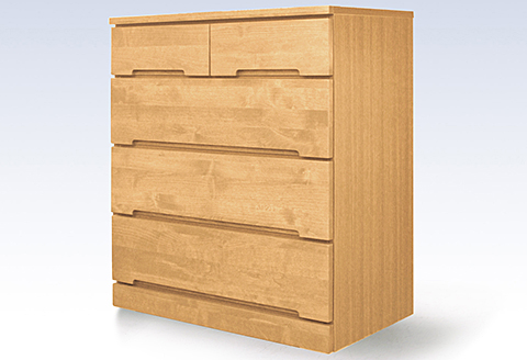 80LCNA 無垢材を使用したチェスト【諸富家具】：C130-003