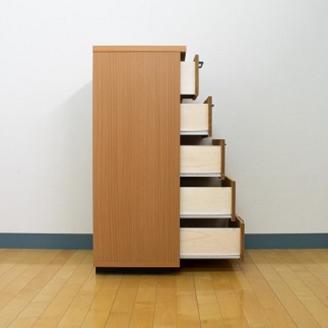 45チェスト5段 オルガ【諸富家具】：B790-004