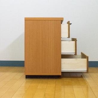60チェスト3段 オルガ【諸富家具】：B740-004