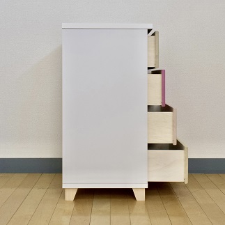 40チェスト4段 スプラウト【諸富家具】：B535-005