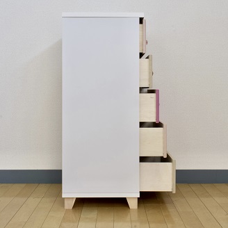 40チェスト5段 スプラウト【諸富家具】：B680-001