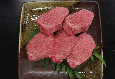 佐賀牛(A5ランクプレミアム) ヒレステーキ 200g×5枚：C117-006