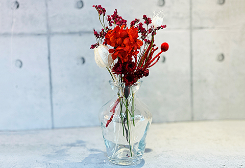 【選べるお色】ドライ＆プリザーブドフラワー：A085-005